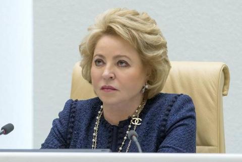 Матвиенко: Россия не позволяет себе вмешиваться во внутренние конфликты в странах СНГ