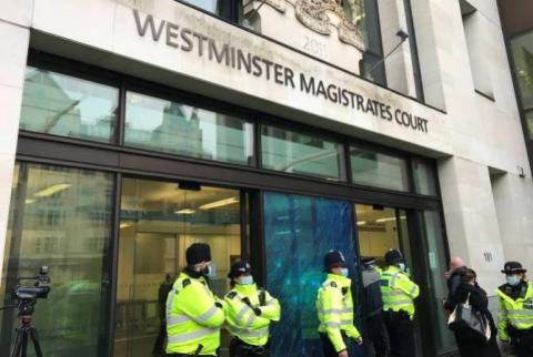 Լոնդոնի դատարանը մերժել է Ասանժին գրավի դիմաց ազատ արձակելու միջնորդությունը