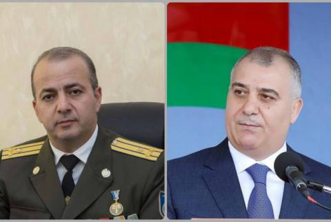 Абазян и   Нагиев  обсудили вопросы, связанные с обменом пленными и поиском пропавших без вести