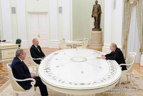 Russian Foreign Ministry informs US, French Ambassadors about Putin-Pashinyan-Aliyev meeting