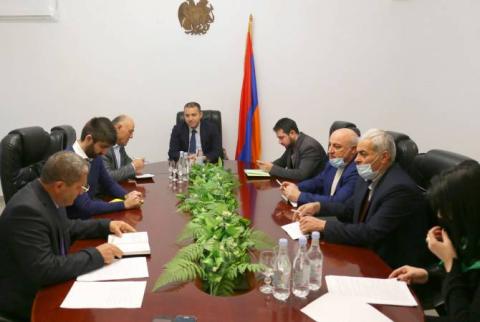 Министр экономики ознакомился с экономической ситуацией в Сюникской области