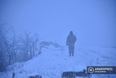 На линии соприкосновения армяно-азербайджанской границы сохранялась стабильная оперативная обстановк