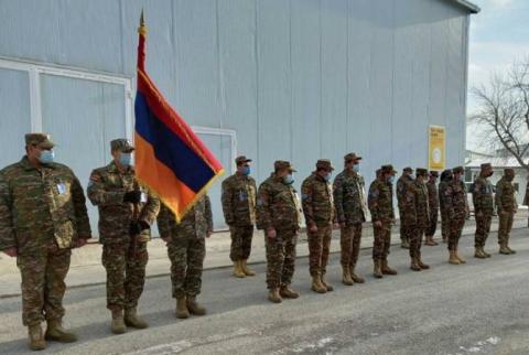 الوحدة الأرمينية لحفظ سلام في كوسوفو تحتفل بعيد تأسيس الجيش الأرمني