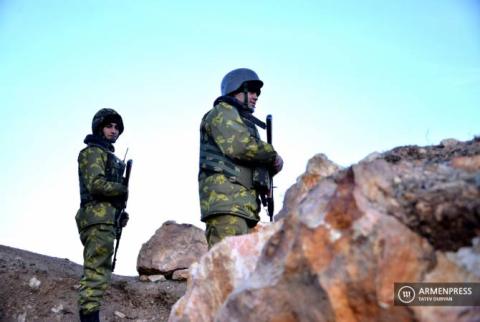 На армяно-азербайджанской границе сохранялась стабильная оперативная обстановка
