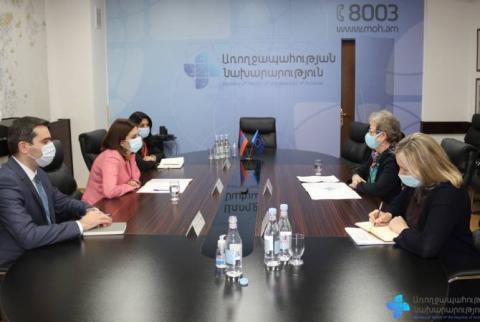 Minister Avanesyan, EU Ambassador discuss partnership in healthcare system
