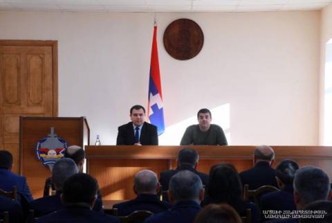 President of Artsakh introduces new Prosecutor General to staff