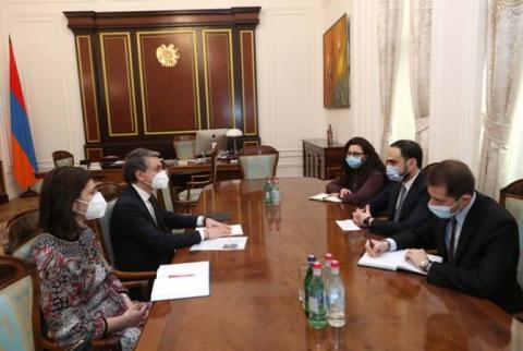 Մարիյասինը ցավով է հրաժեշտ տալիս Հայաստանին. Ավինյանն ընդունել է ՀՀ-ում ՄԱԶԾ մշտական ներկայացուցչին