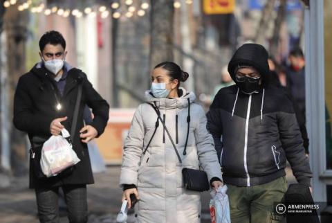 В Армении подтверждено 223 новых случаев COVID-19, вылечились 101 заболевших
