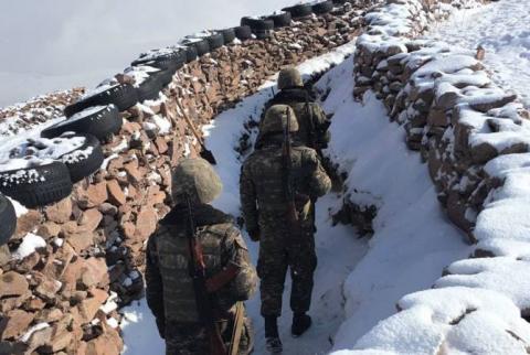 No incidents recorded along Armenian-Azerbaijani border – defense ministry