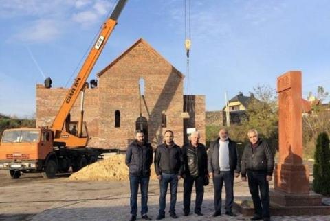 Ուկրաինայի Լուցկ քաղաքում մեկնարկել են հայկական եկեղեցու շինարարական աշխատանքները