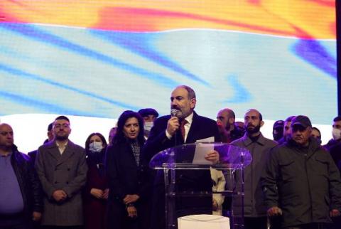 «Ժողովուրդն անհաղթահարելի ուժ է». վարչապետի ելույթը  Հանրապետության հրապարակում հանրահավաքի ժամանակ