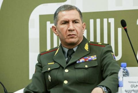 Colonel-General Onik Gasparyan files lawsuit to administrative court 
