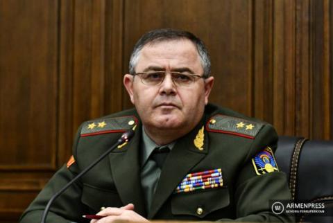 Le Premier ministre nomme le lieutenant-général Artak Davtyan comme nouveau chef d'état-major général des forces armées