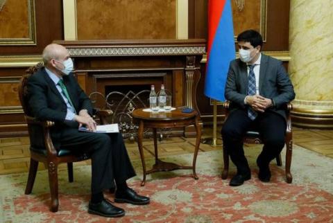 Представитель Армении в ЕСПЧ и посол Германии обсудили шаги по возвращению армянских военнопленных