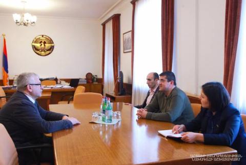 Президент Арцаха принял директора Национального центра обеспечения качества образования