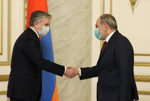 Le Premier ministre a reçu Mikhail Zurabov