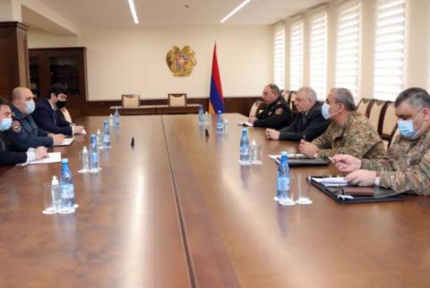 Министр обороны провел совещание с представителями Минздрава, СНБ и полиции