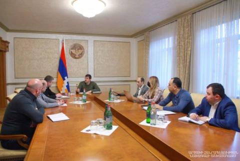 У президента Арцаха были обсуждены вопросы компенсации потерь в результате войны