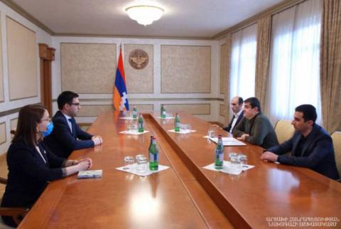 President of Artsakh, Armenia’s Justice Minister discuss partnership 