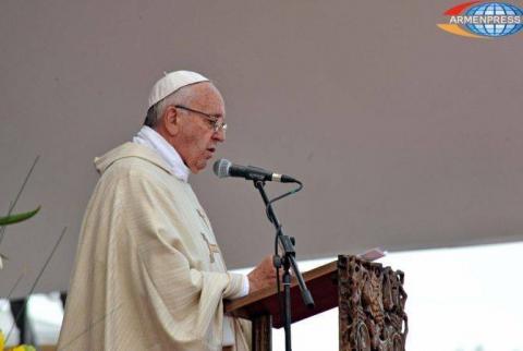 Папа Франциск в своей  Пасхальной проповеди упомянул попавших в  плен в Арцахской  войне