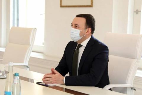 Georgian PM tests positive for coronavirus