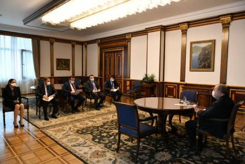 President Sarkissian receives Chairman of Supreme Judicial Council