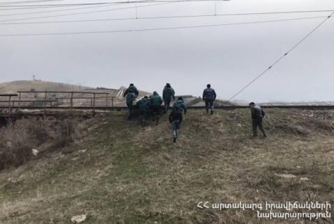 Հրազդանում  վերսկսվել են կորած քաղաքացու որոնողական աշխատանքները