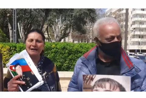 В Азербайджане родители пропавших без вести просят помощи у Пашиняна