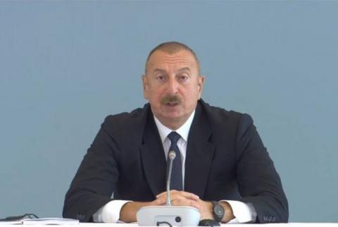Алиев заявил, что послевоенная ситуация довольно хрупкая, и к Армении нет территориальных претензий