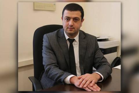 Դավիթ Սողոմոնյանը ազատվել է Կադաստրի կոմիտեի ղեկավարի տեղակալի պաշտոնից