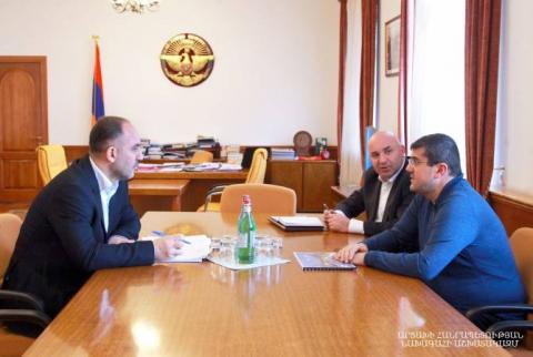 Всеармянский фонд “Айастан” начинает новые программы. Араик Арутюнян принял представителей структуры