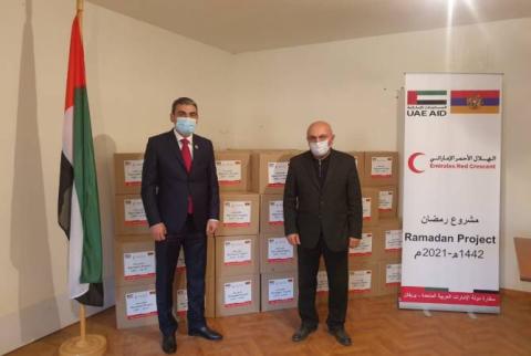 ԱՄԷ-ն հումանիտար օգնություն է հատկացրել Վայոց Ձորի մարզի սոցիալապես անապահով ընտանիքներին