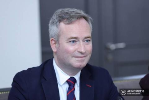 Jean-Baptiste Lemoyne a publié une déclaration à l'occasion de sa visite à Erevan