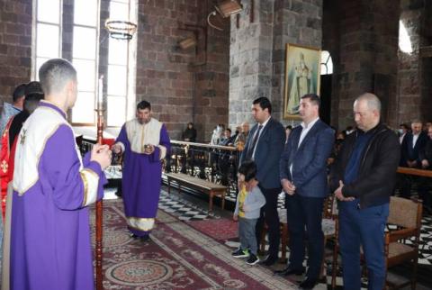 Հարգանքի տուրք Հայոց ցեղասպանության  սրբադասված նահատակների հիշատակին