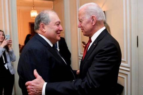 Armenian Genocide recognition courageous and inspiring step – Armen Sarkissian thanks Joe Biden