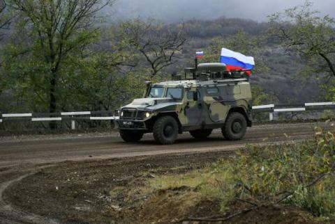 Deux soldats de la paix russes blessés suite à l'explosion d'une mine en Artsakh/ ADDITION