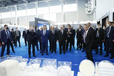 Nikol Pashinyan a visité la ville innovante Innopolis à Kazan
