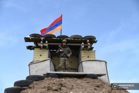 Происшествий на армяно-азербайджанской границе не отмечено — МО РА