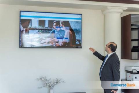 Presentation of Converse Bank's online platform for SME financing
