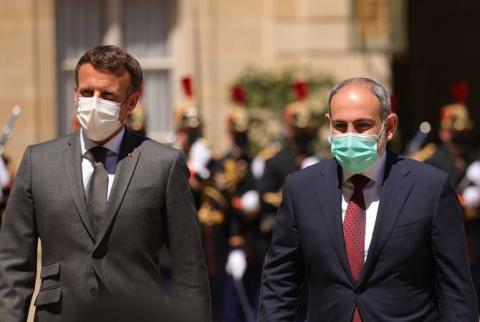 In this difficult period France stands with Armenia – statements of Pashinyan and Macron