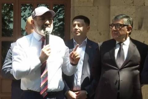 Pashinyan sees peaceful development opportunity for Armenia