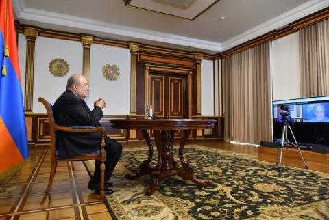 Армен Саркисян принял участие в глобальной встрече Международного аналитического центра «Горасис»