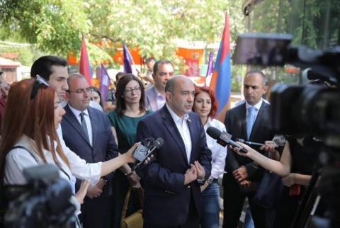 «Просвещенная Армения» считает важным изменить законодательство до разблокирования дорог
