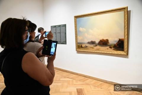 «Հիշողության կերպարանքներ…» սեմինարի շրջանակում ցուցադրվեց Այվազովսկու վերականգնված կտավը