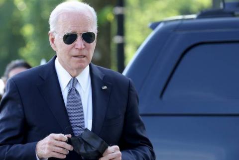 Biden arrive à Genève