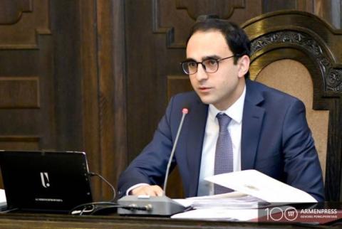 Тигран Авинян направил поздравительное послание госсекретарю США Энтони Блинкену