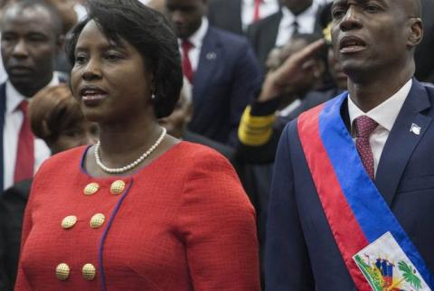 Состояние вдовы убитого президента Гаити не вызывает беспокойства