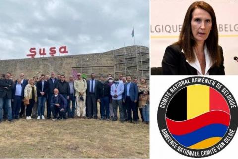 Armenian National Committee addresses letter to Belgian FM condemning Ambassador’s visit to Shushi