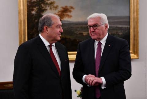 Armen Sarkissian sends condolence letter to President of Germany