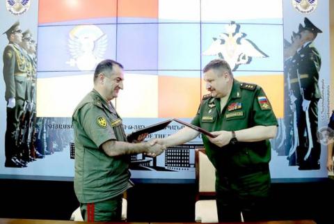 Armenia, Russia sum up results of staff talks between Armed Forces